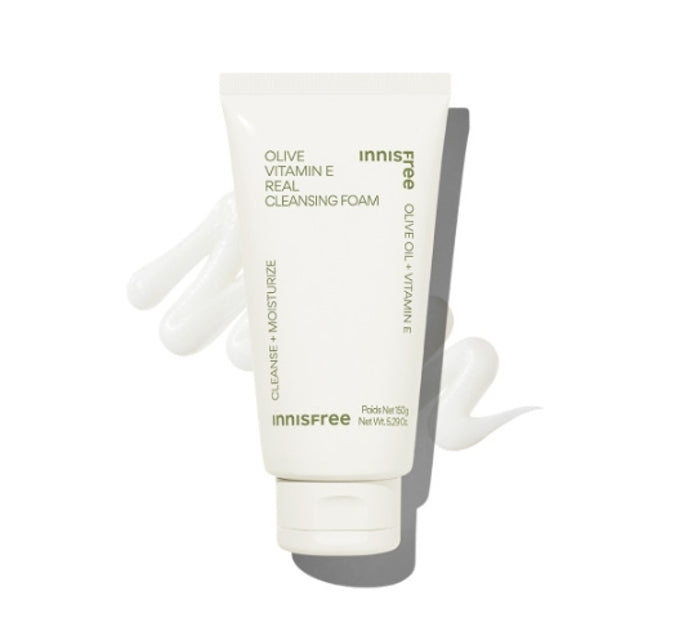 innisfree Olive Vitamin E Real Cleansing Foam 150g from Korea, innisfree Olive Vitamin E Real Cleansing Foam 150g from Korea_1