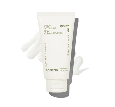 innisfree Olive Vitamin E Real Cleansing Foam 150g from Korea, innisfree Olive Vitamin E Real Cleansing Foam 150g from Korea_1