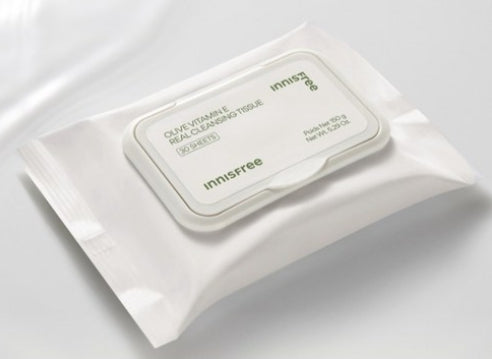 3 x innisfree Olive Vitamin E Real Cleansing Tissue 30 Sheets from Korea, 3 x innisfree Olive Vitamin E Real Cleansing Tissue 30 Sheets from Korea_1