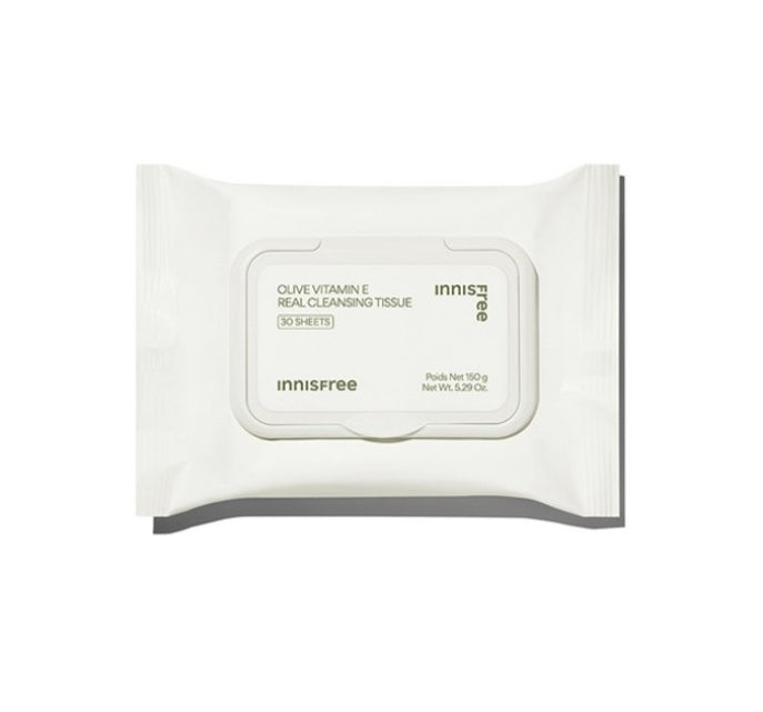 innisfree Olive Vitamin E Real Cleansing Tissue 30 Sheets from Korea, innisfree Olive Vitamin E Real Cleansing Tissue 30 Sheets from Korea_1