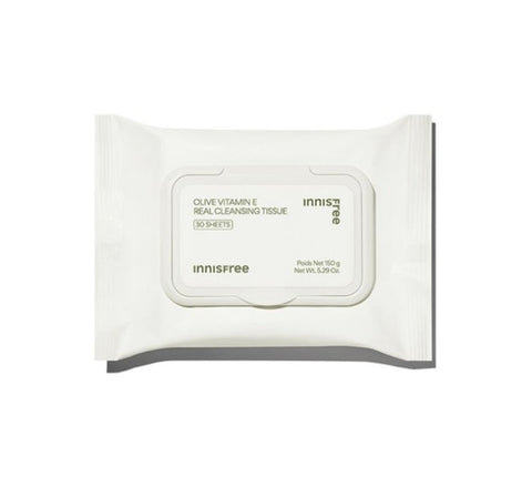 innisfree Olive Vitamin E Real Cleansing Tissue 30 Sheets from Korea, innisfree Olive Vitamin E Real Cleansing Tissue 30 Sheets from Korea_1