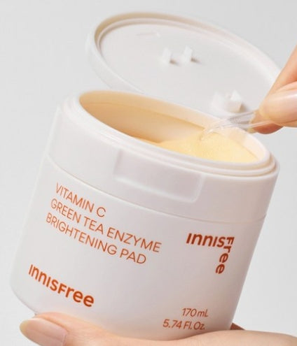2 x innisfree Vita C Green Tea Enzyme Brightening Pad 60P Set from Korea, 2 x innisfree Vita C Green Tea Enzyme Brightening Pad 60P Set from Korea_1
