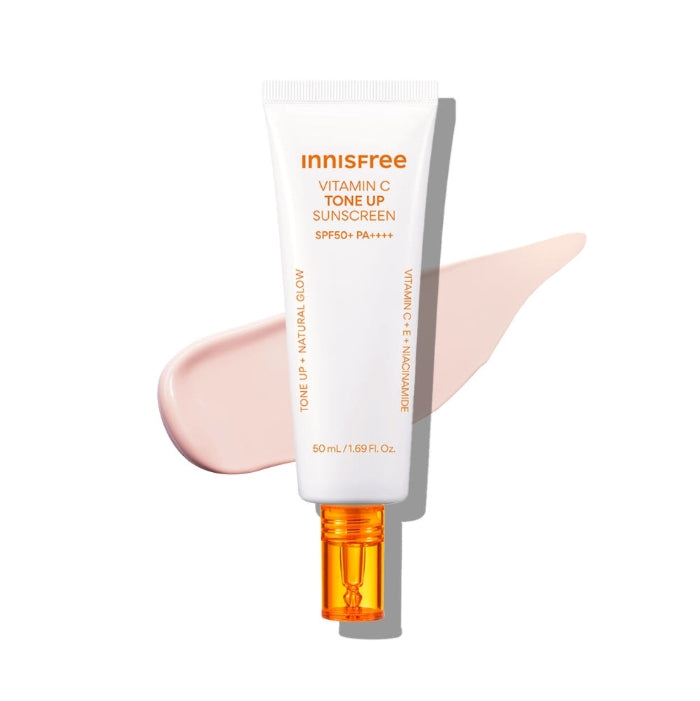 2 x innisfree Vitamin C Tone Up Sunscreen 50ml SPF50+ PA++++ from Korea