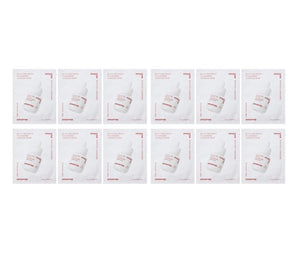 12 x innisfree Black Tea Enhancing Ampoule Mask 28ml from Korea