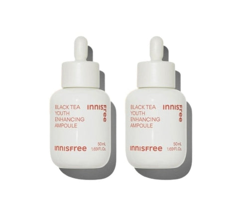 2 x innisfree Black Tea Youth Enhancing Ampoule 50ml from Korea