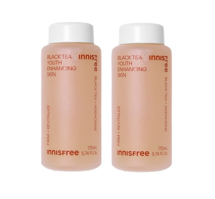 2 x innisfree Black Tea Youth Enhancing Skin 170ml from Korea, 2 x innisfree Black Tea Youth Enhancing Skin 170ml from Korea_1
