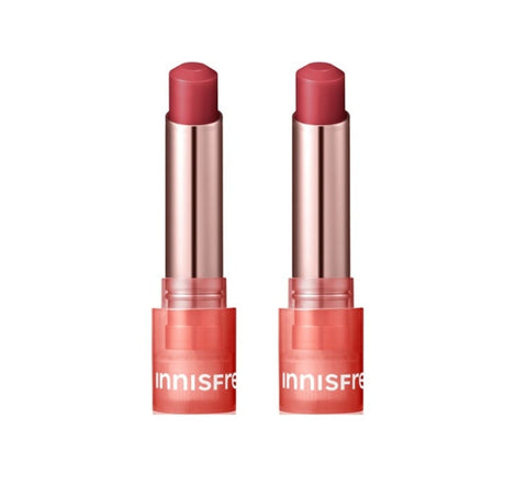 2 x innisfree Dewy Tint Lip Balm 3.2g, 5 Colors from Korea