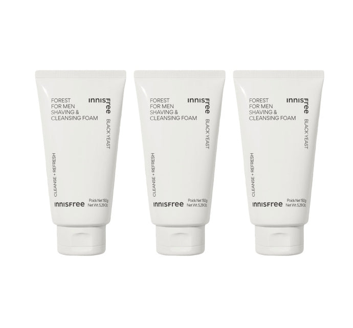 3 x innisfree Forest for Men Shaving&Cleansing Foam 150g from Korea, 3 x innisfree Forest for Men Shaving&Cleansing Foam 150g from Korea_1