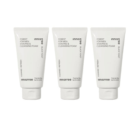 3 x innisfree Forest for Men Shaving&Cleansing Foam 150g from Korea, 3 x innisfree Forest for Men Shaving&Cleansing Foam 150g from Korea_1