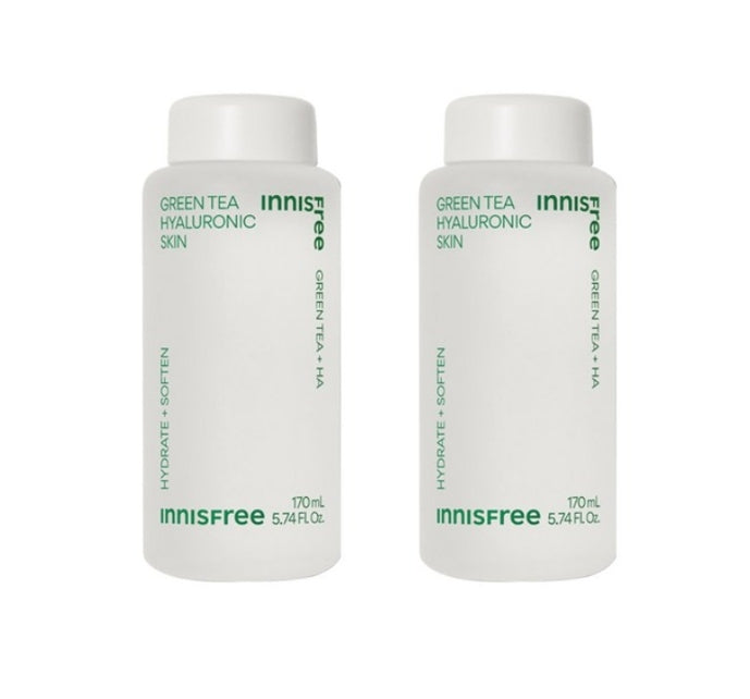 2 x innisfree Green Tea Hyaluronic Skin 170ml from Korea, 2 x innisfree Green Tea Hyaluronic Skin 170ml from Korea_1