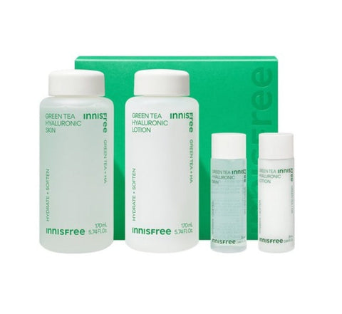 innisfree Green Tea Hyaluronic Skincare Set (4 Items) from Korea, innisfree Green Tea Hyaluronic Skincare Set (4 Items) from Korea_1