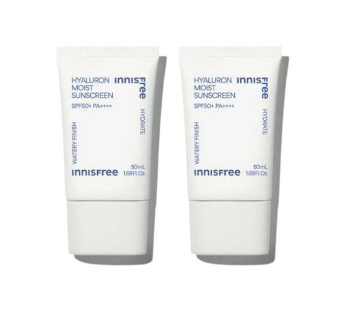 2 x innisfree Hyaluron Moist Sunscreen 50ml, SPF50+ PA++++ from Korea