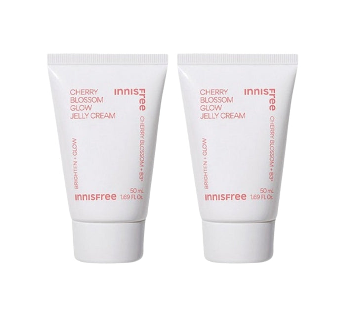 2 x innisfree Jeju Cherry Blossom Glow Jelly Cream 50ml from Korea, 2 x innisfree Jeju Cherry Blossom Glow Jelly Cream 50ml from Korea_1