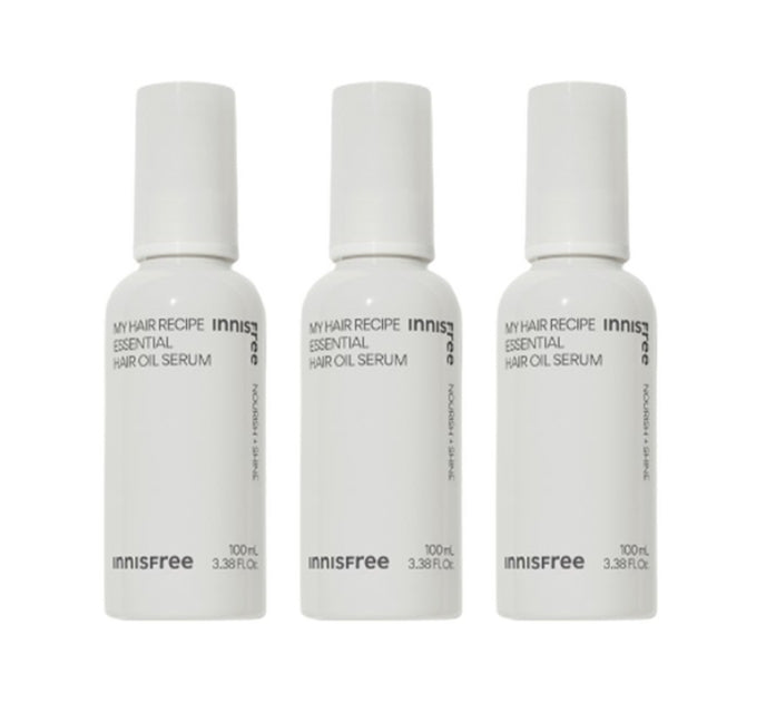3 x innisfree My Hair Recipe Essential Oil Serum 100ml from Korea, 3 x innisfree My Hair Recipe Essential Oil Serum 100ml from Korea_1
