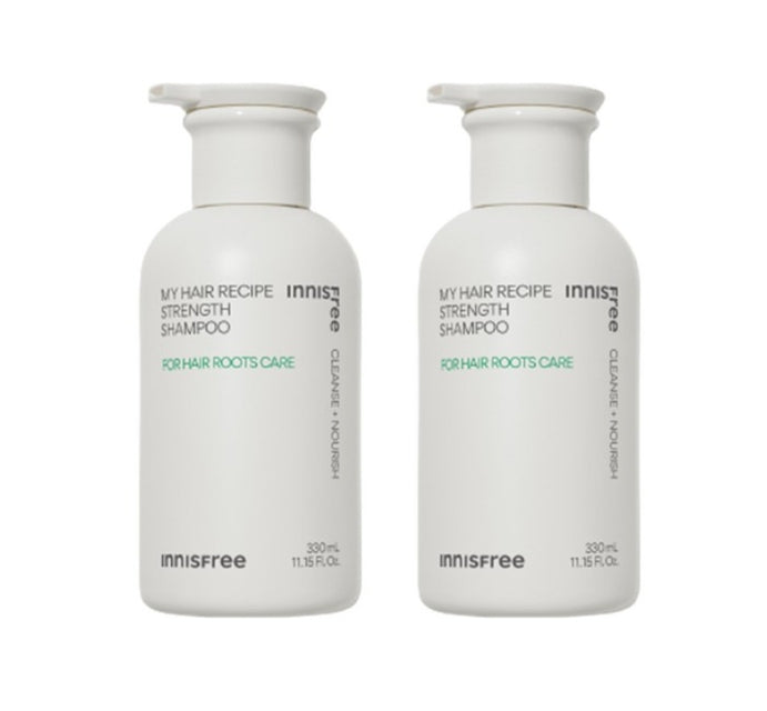 2 x innisfree My Hair Recipe Strength Shampoo 330ml from Korea, 2 x innisfree My Hair Recipe Strength Shampoo 330ml from Korea_1