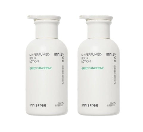 2 x innisfree My Perfumed Body Lotion Green Tangerine 330ml from Korea, 2 x innisfree My Perfumed Body Lotion Green Tangerine 330ml from Korea_1