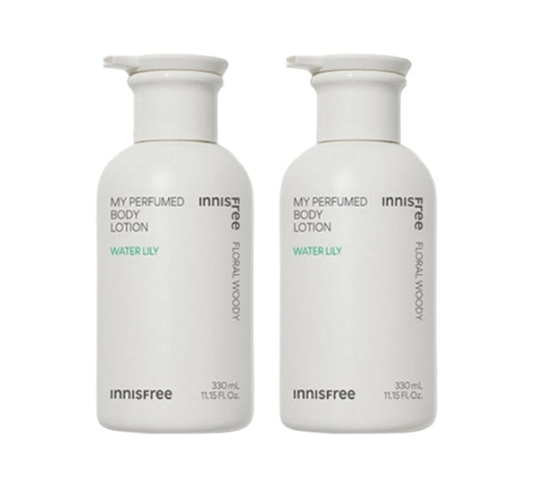 2 x innisfree My Perfumed Body Lotion Water Lily 330ml from Korea