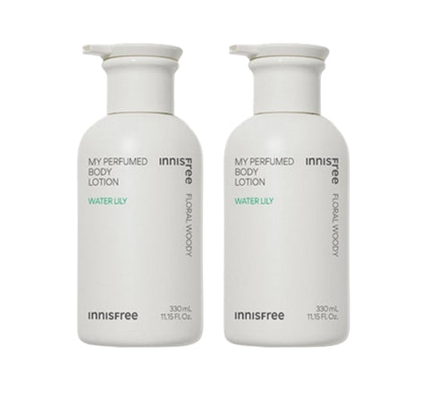 2 x innisfree My Perfumed Body Lotion Water Lily 330ml from Korea