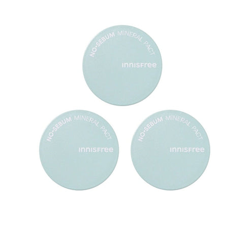 3 x innisfree No-Sebum Mineral Powder 5g from Korea, 3 x innisfree No-Sebum Mineral Powder 5g from Korea_1