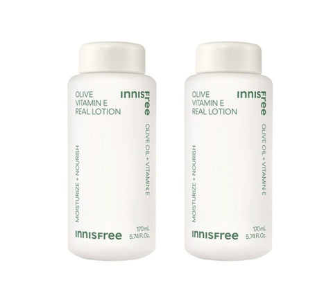 2 x innisfree Olive Vitamin E Real Lotion 170ml from Korea, 2 x innisfree Olive Vitamin E Real Lotion 170ml from Korea_1