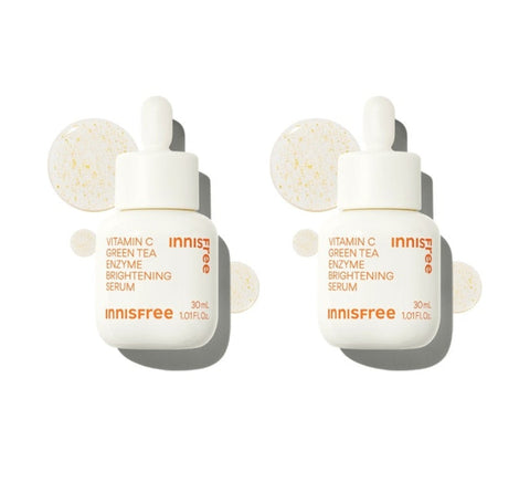 2 x innisfree Vitamin C Green Tea Enzyme Brightening Serum 30ml from Korea, 2 x innisfree Vitamin C Green Tea Enzyme Brightening Serum 30ml from Korea_1