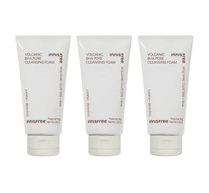 3 x innisfree Volcanic BHA Pore Cleansing Foam 150g from Korea