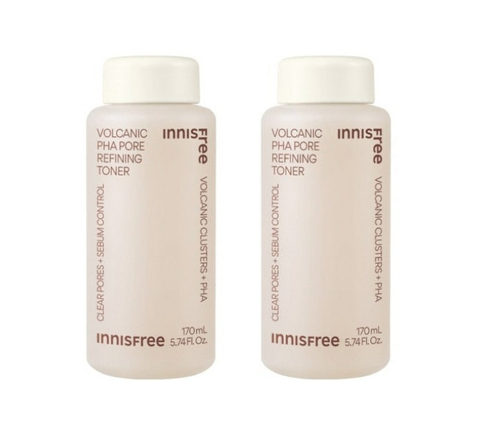 2 x innisfree Volcanic PHA Pore Refining Toner 170ml from Korea, 2 x innisfree Volcanic PHA Pore Refining Toner 170ml from Korea_1