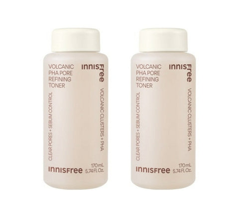 2 x innisfree Volcanic PHA Pore Refining Toner 170ml from Korea