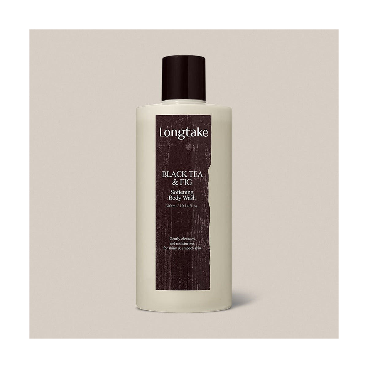 Longtake Black Tea & Fig Hair & Body Shower Gift Set with Shampoo 300ml and Body Wash 300ml