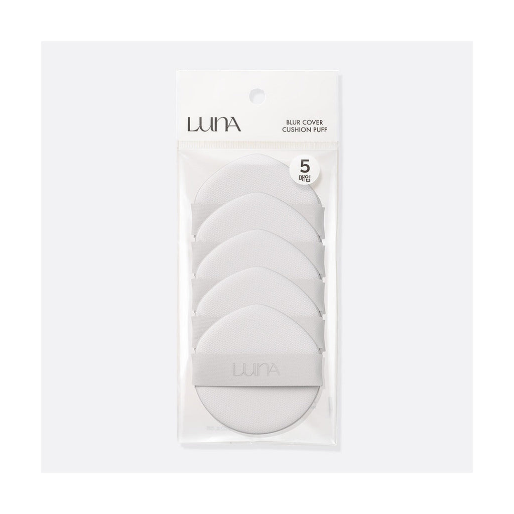 LUNA Blur Cover Cushion Puff 5 pcs pack