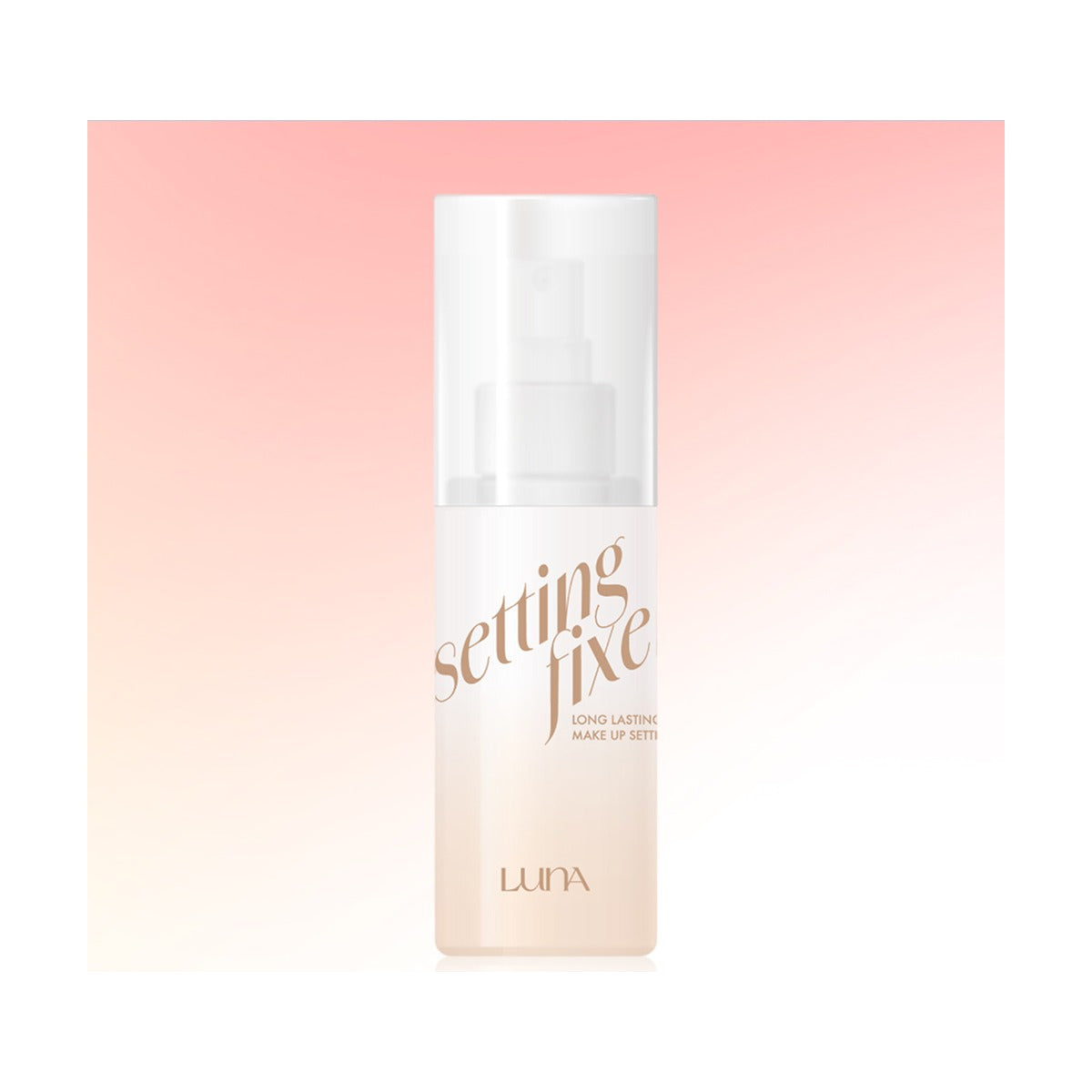 LUNA Long Lasting Make Up Setting Fixer 50ml spray bottle