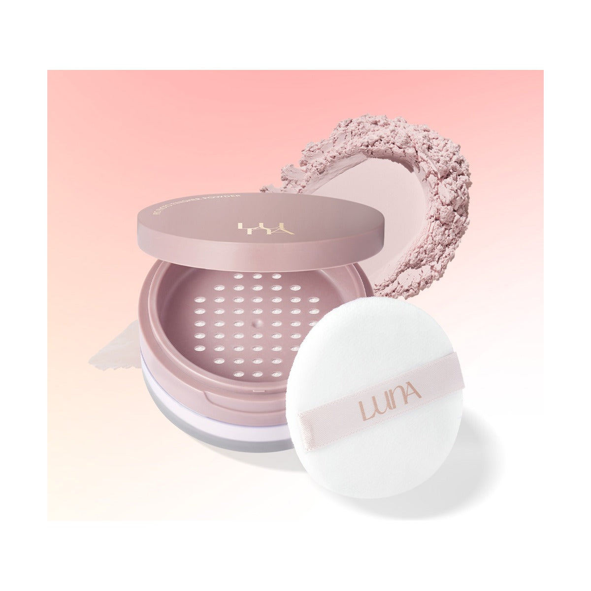 LUNA Pro Photo Finisher Pink Powder 10g compact