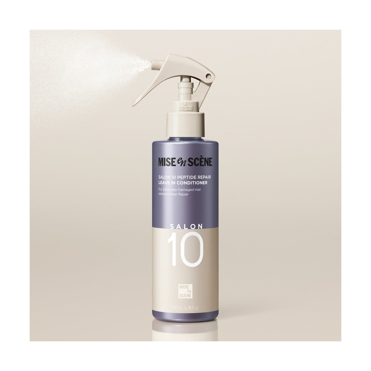 Mise-en-scene Salon 10 Peptide Repair Leave In Conditioner 200ml spray bottle