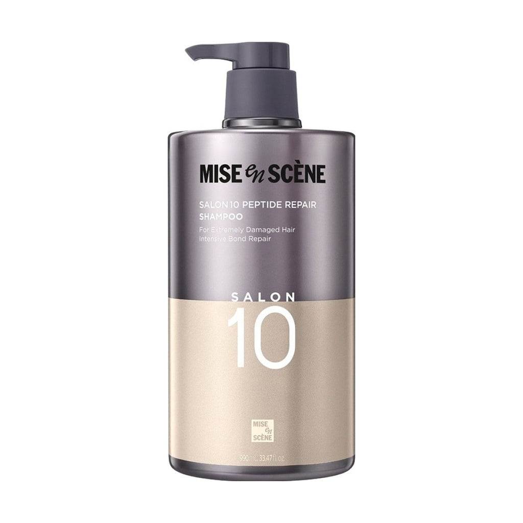 Mise-en-scene Salon 10 Peptide Repair Shampoo 990ml pump bottle
