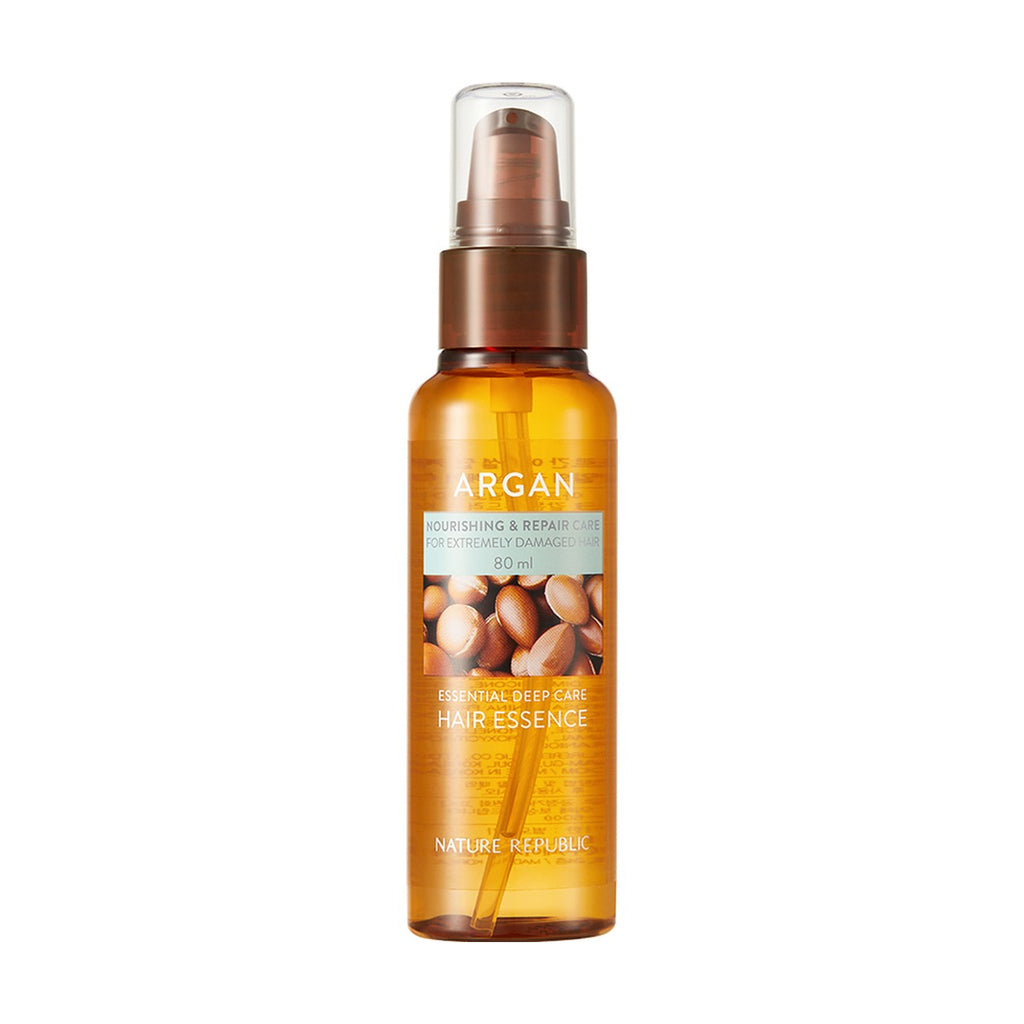 NATURE REPUBLIC Argan Essential Deep Care Hair Essence 80ml bottle