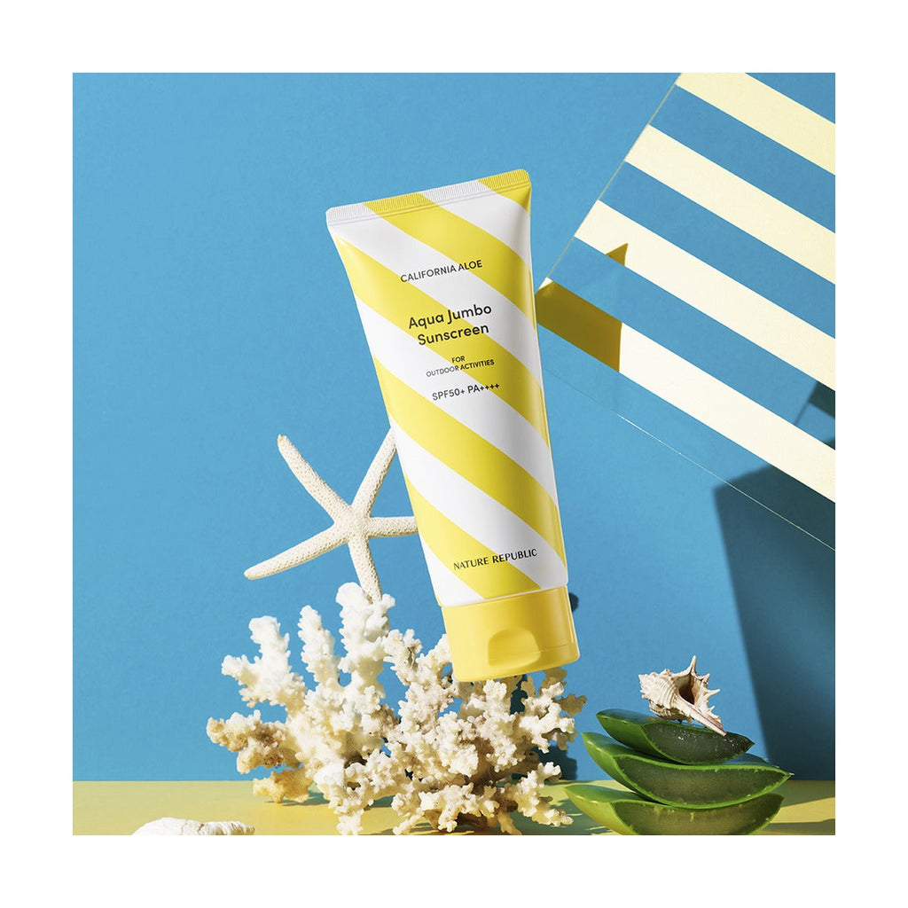 NATURE REPUBLIC California Aloe Aqua Jumbo Sun Lotion SPF50+ 250ml