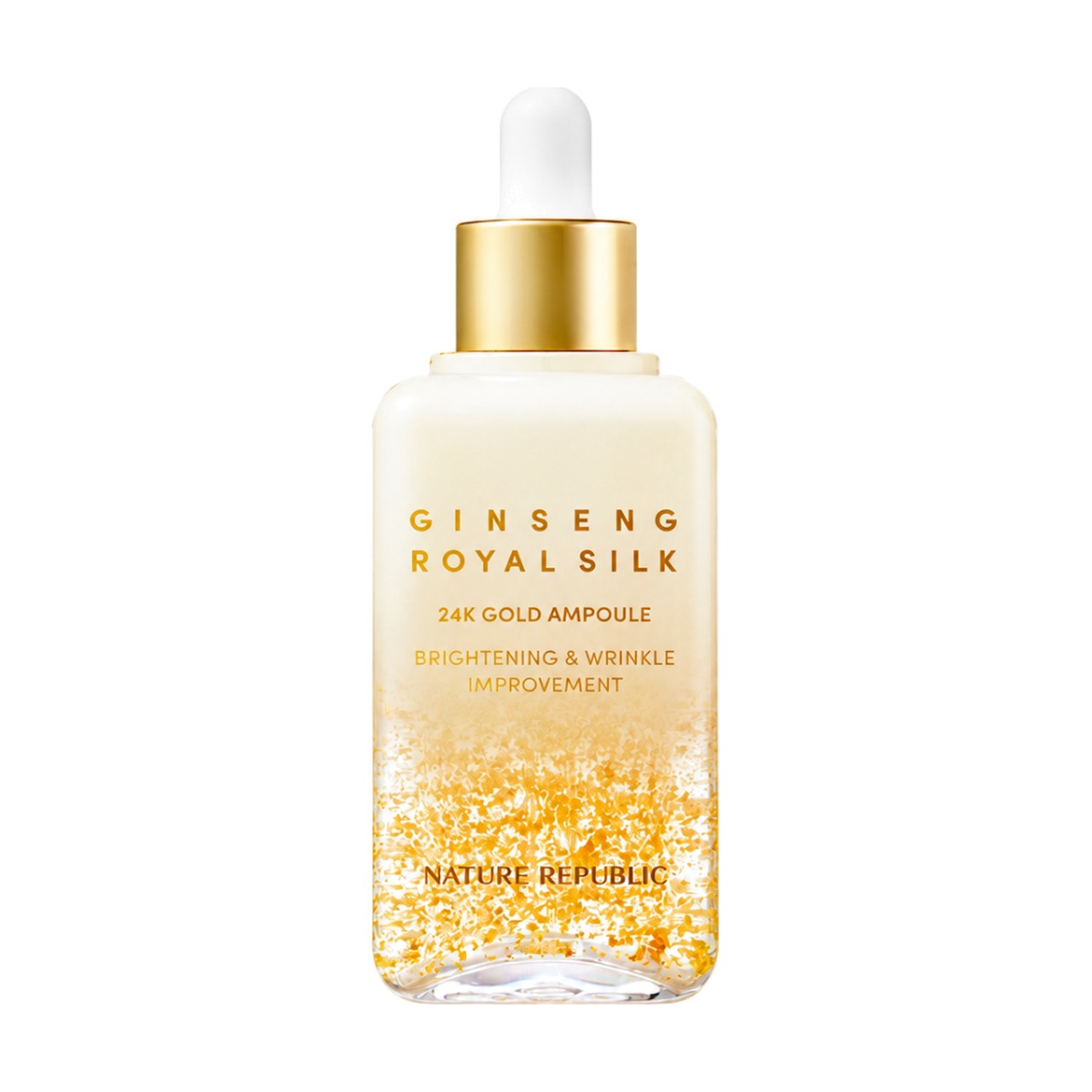 NATURE REPUBLIC Ginseng Royal Silk 24K Gold Ampoule 100ml bottle