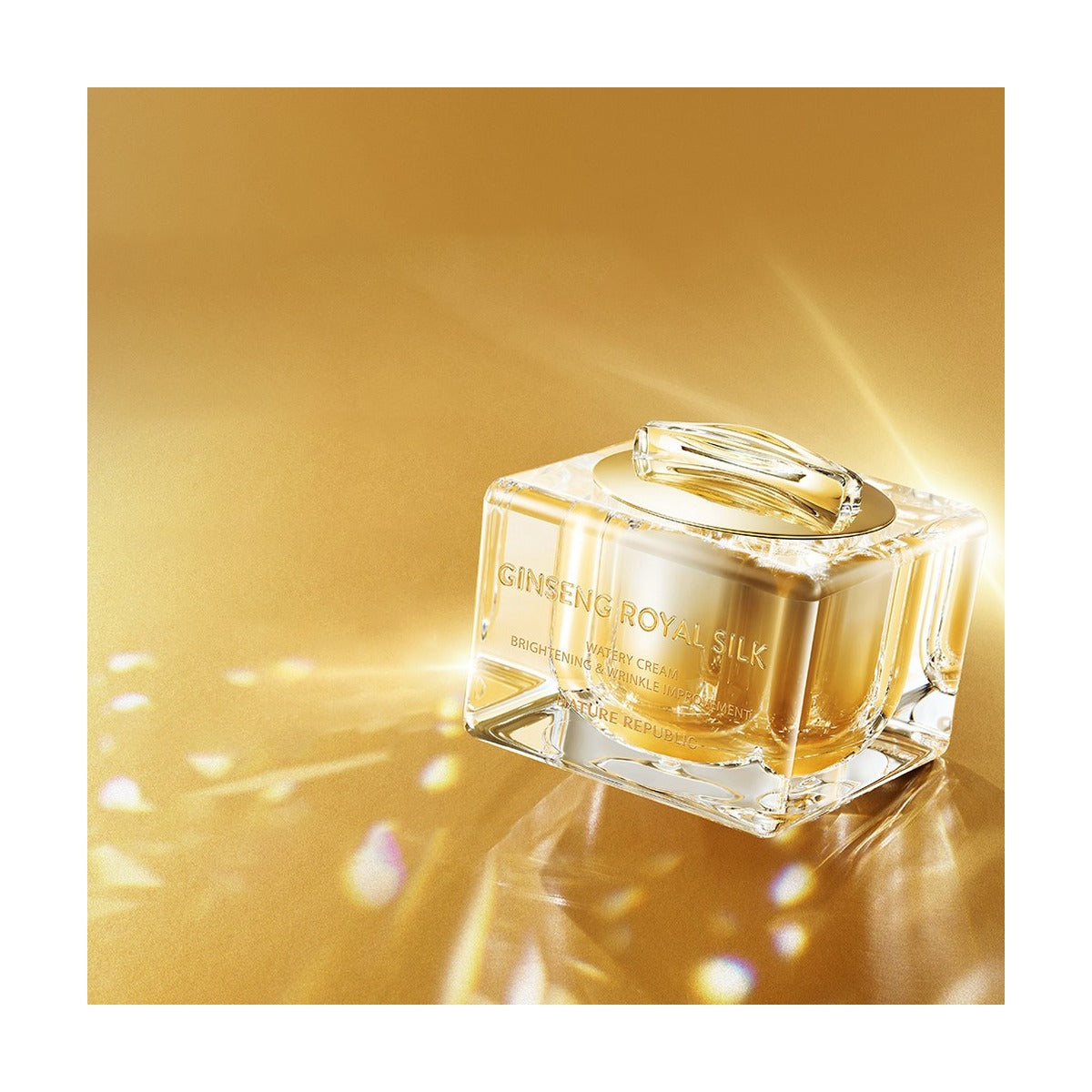 NATURE REPUBLIC Ginseng Royal Silk Watery Cream with Eye Cream set