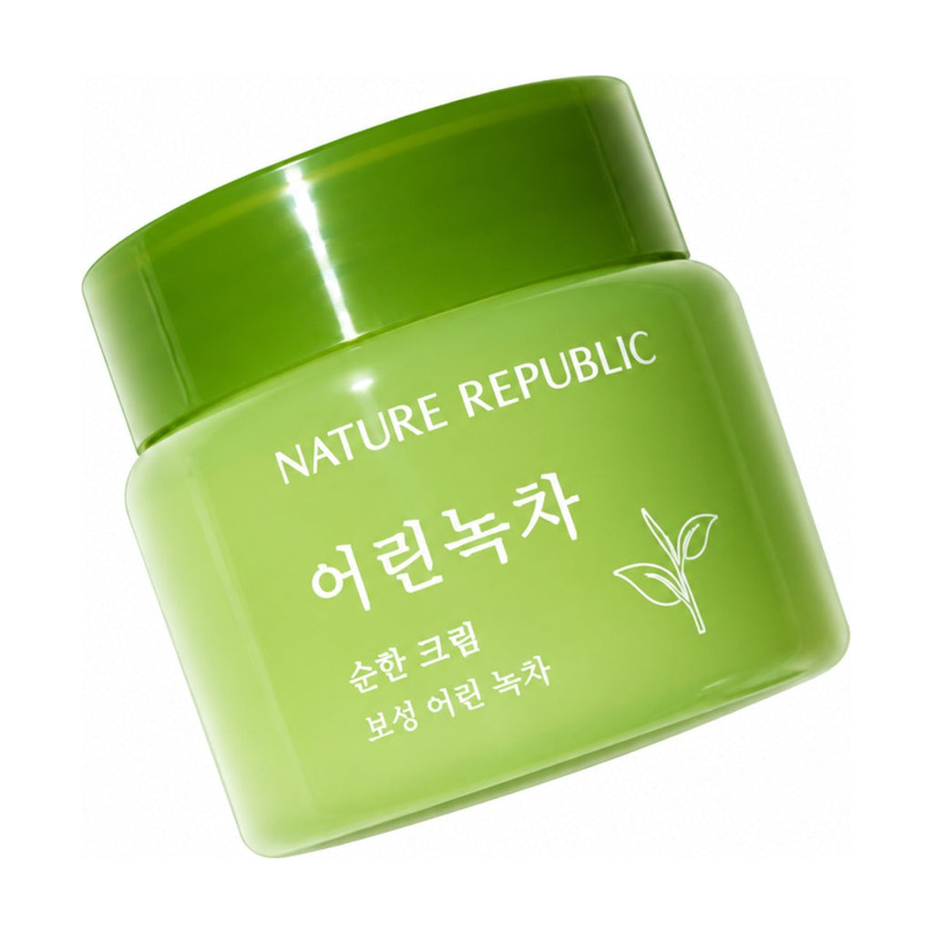 NATURE REPUBLIC Mild Green Tea Cream 55ml jar