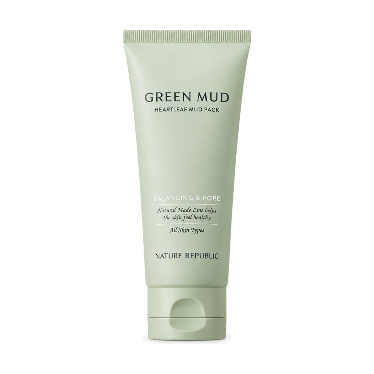 NATURE REPUBLIC Natural Made Green Heartleaf Balancing Mud Pack 100ml