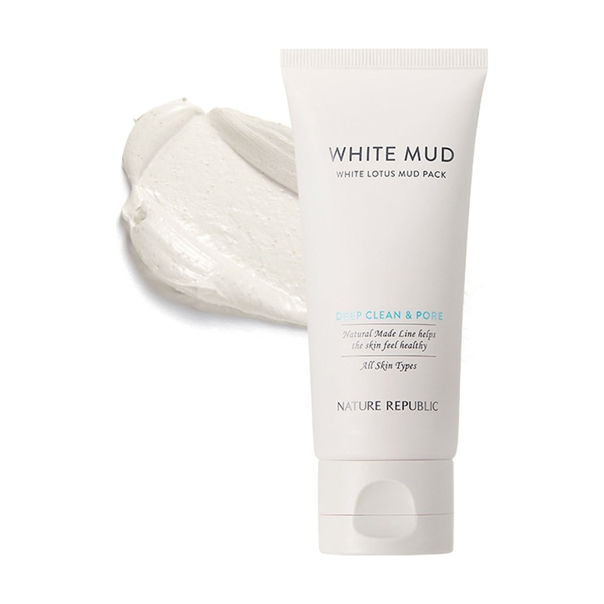 NATURE REPUBLIC Natural Made White Lotus Deep Clean Mud Pack 100ml