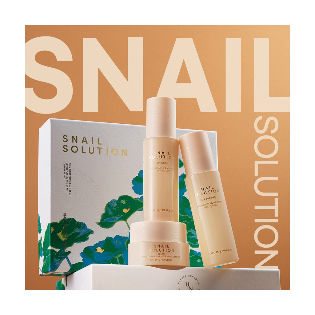 NATURE REPUBLIC Snail Solution Skin Care set