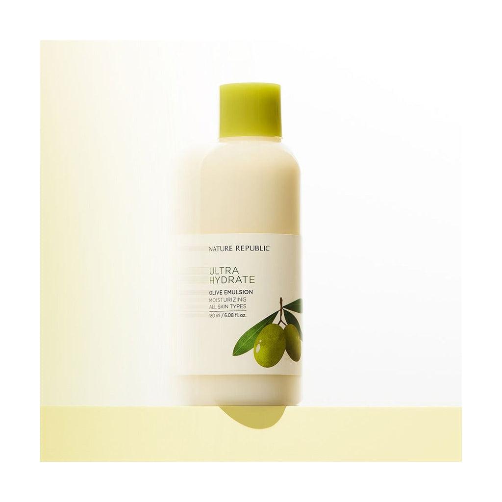 NATURE REPUBLIC Ultra Hydrate Olive Emulsion 180ml bottle