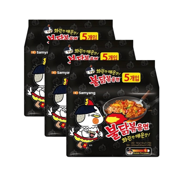 15 x Samyang Buldak Hot Chicken Flavor Ramen (140g) from Korea