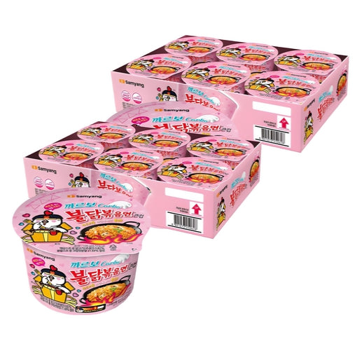 12 x Samyang Buldak Carbonara Ramen (105g) from Korea
