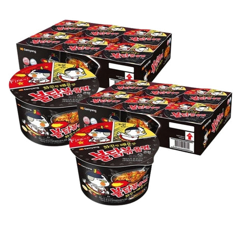 12 x Samyang Buldak Hot Chicken Flavor Ramen (105g) from Korea