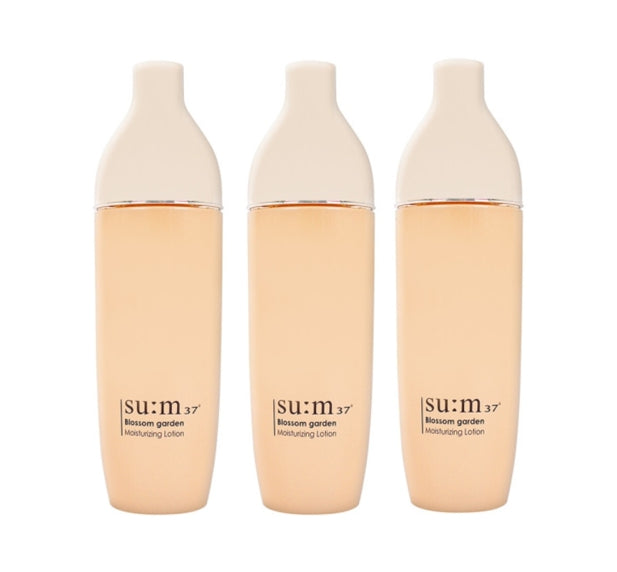 3 x Su:m37 Blossom Garden Moisturizing Lotion 135ml from Korea