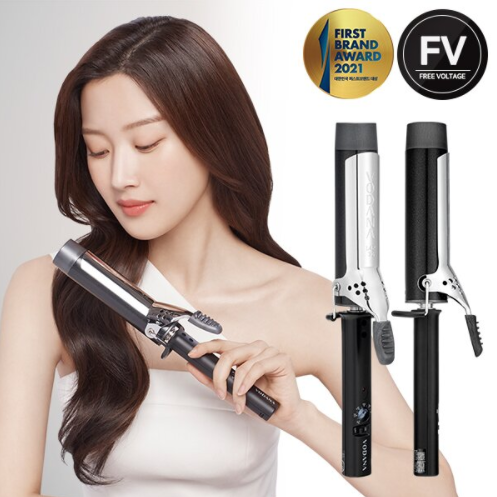 VODANA Glam Wave Curling Iron 32/ 36/ 40mm Black Colour from Korea_H