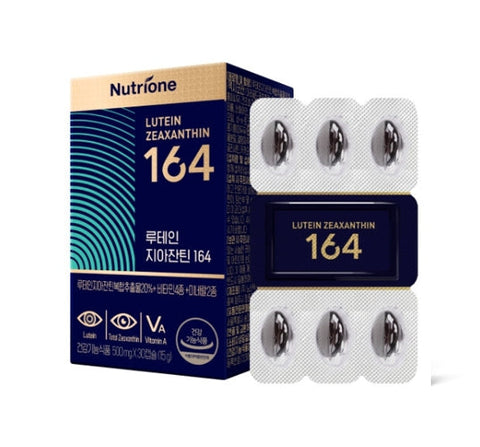 3 x Nutrione Lutein Zeaxanthin 164 (30 Capsules) from Korea_KT