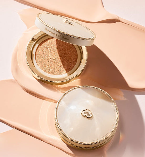 The History of Whoo Gongjinhyang:Mi Luxury Golden Cushion (2 Colours) from Korea